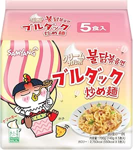 クリームカルボ ブルダック炒め麺