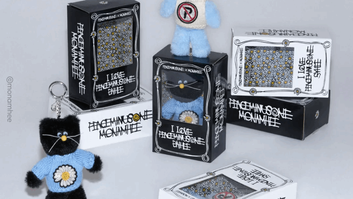 peaceminusone x MONAMHEE コラボ　2個セット　特典袋付き 2025年1月】G-DRAGONプロデュース！「PEACEMINUSONE」と「MONAMHEE」が
