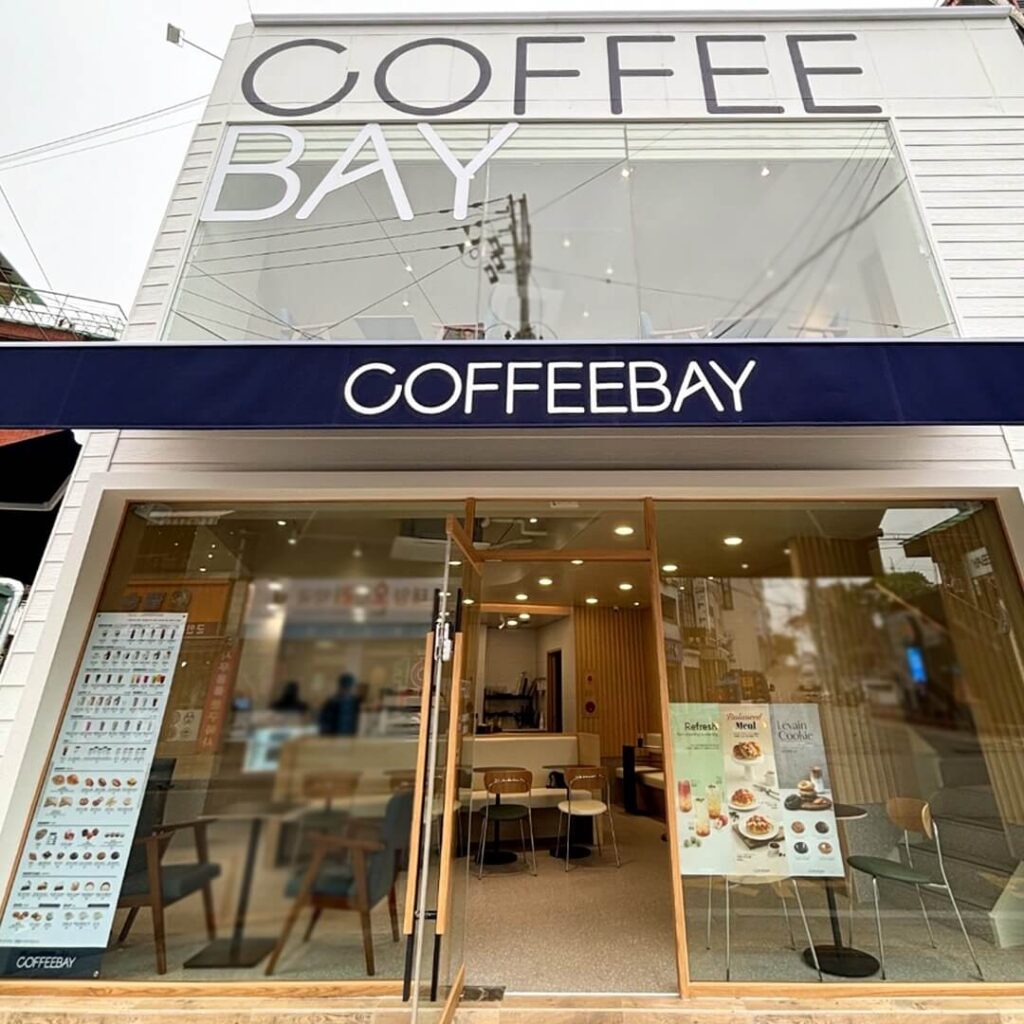 韓国の人気カフェチェーン