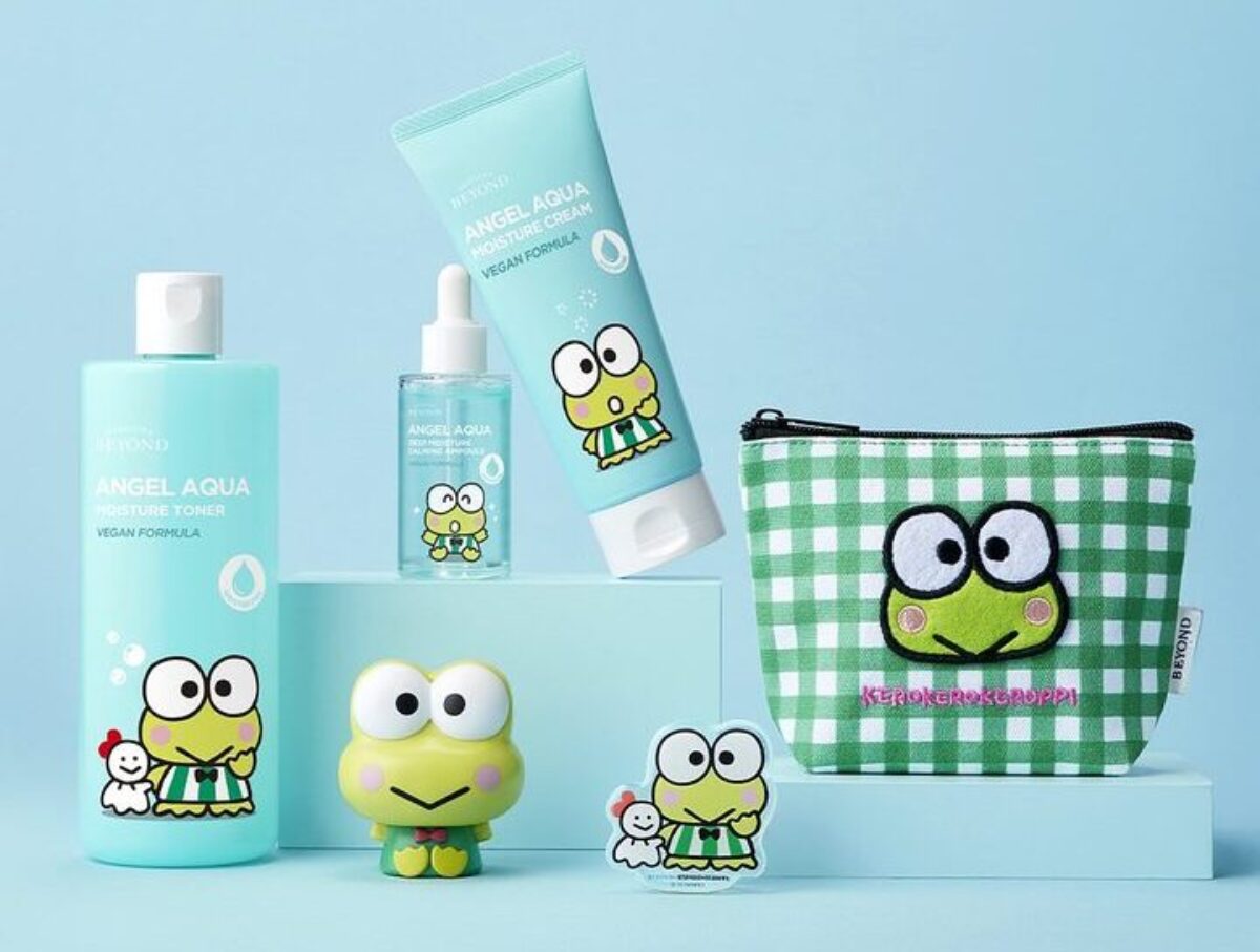 日本からも購入できちゃう🐸けろけろけろっぴ×韓国コスメBEYONDをご