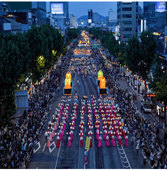 蓮の灯籠祭り