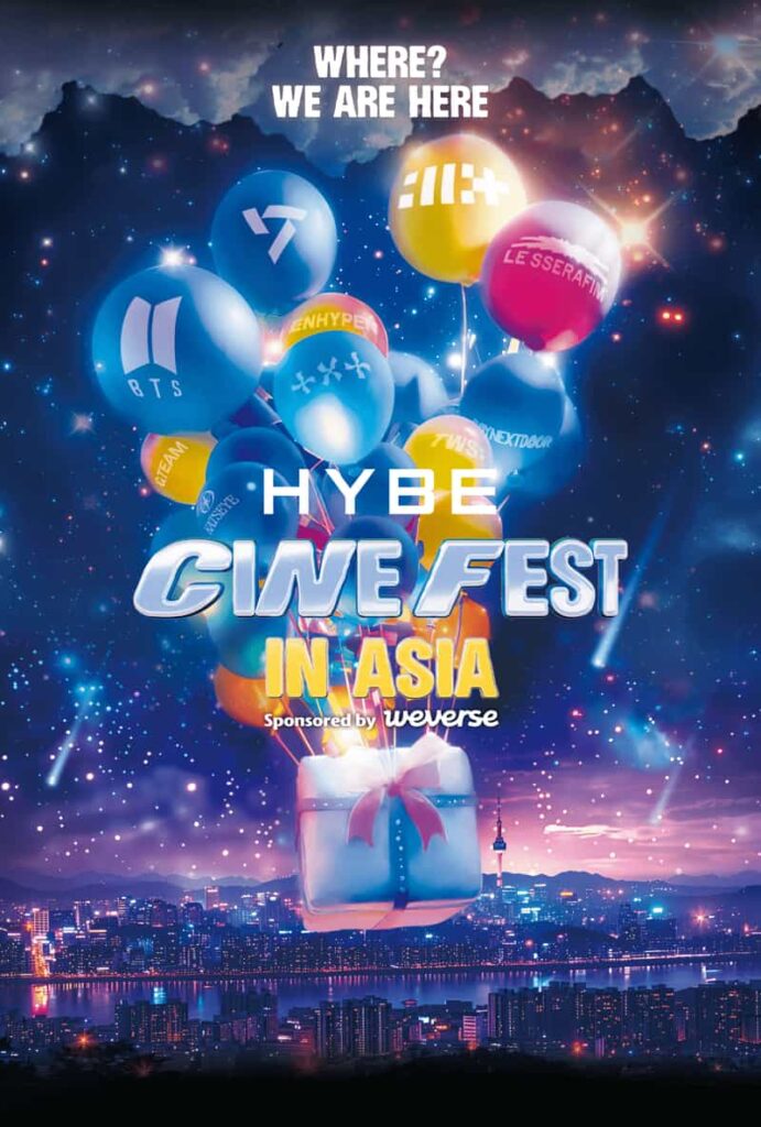 HYBE CINE FEST IN ASIA