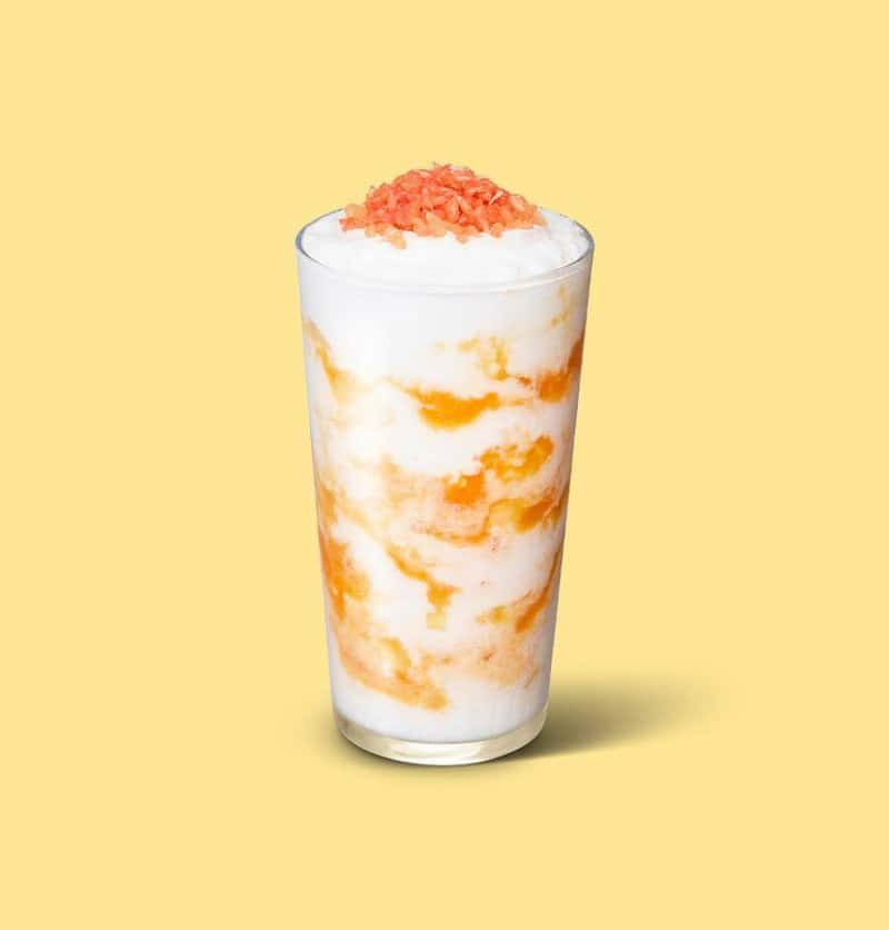 グレープフルーツマンゴーココフラペチーノ