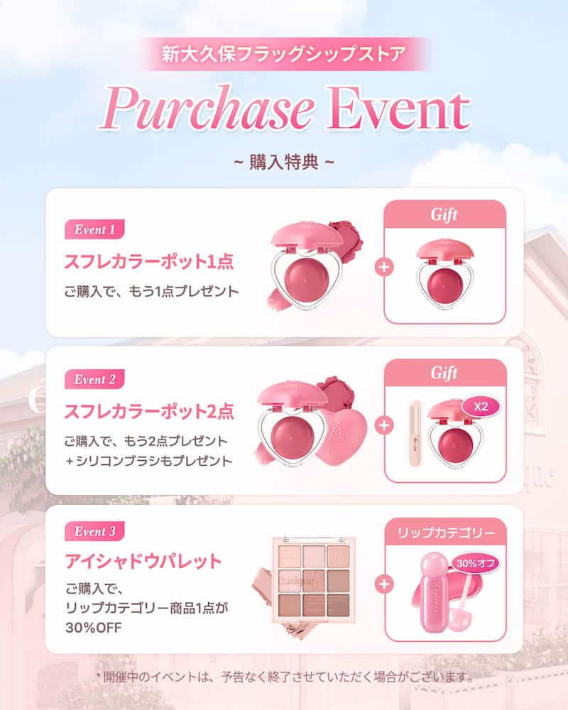 アイテム別プロモーション