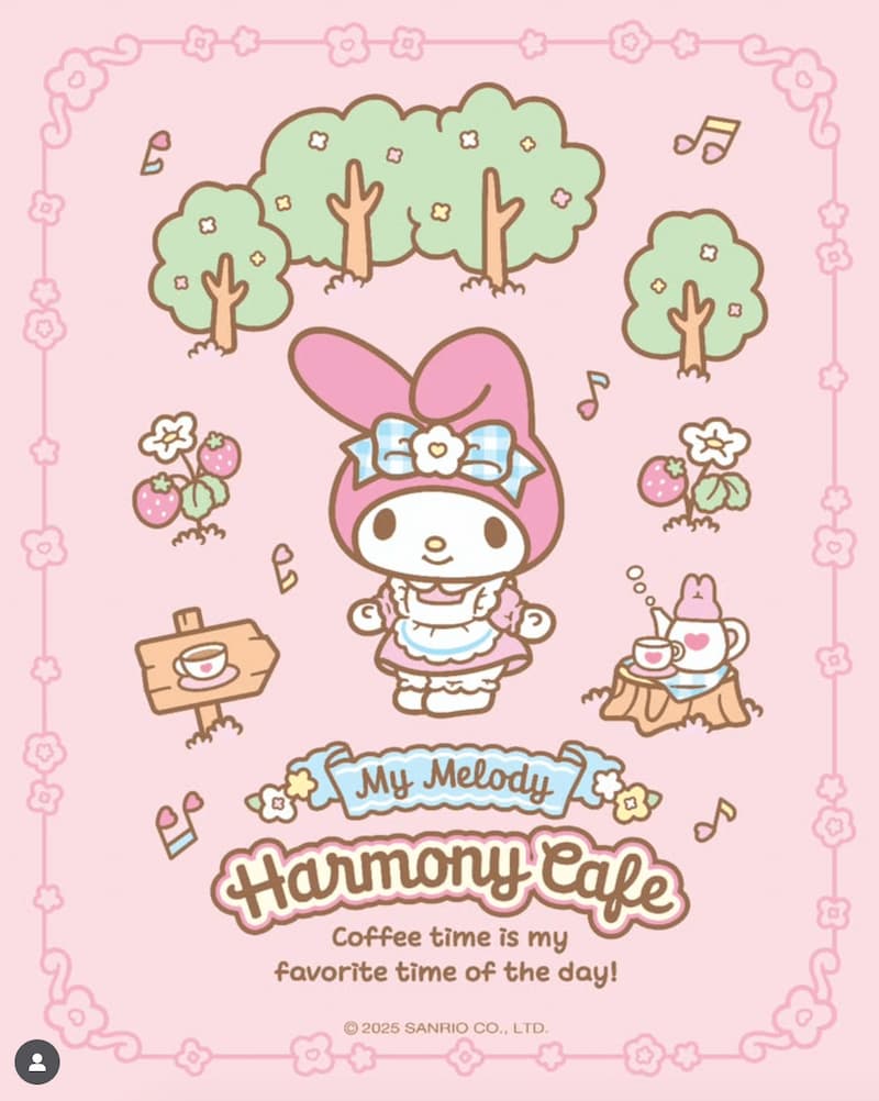 マイメロディハーモニーカフェ概要