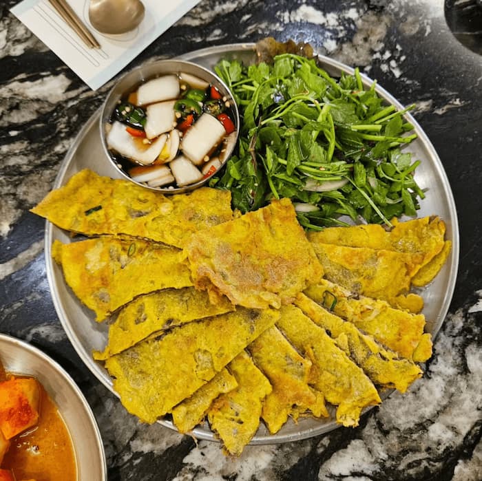 肉チヂミ（능동 육전）