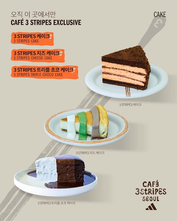 CAFÉ 3 STRIPES SEOUL MENU