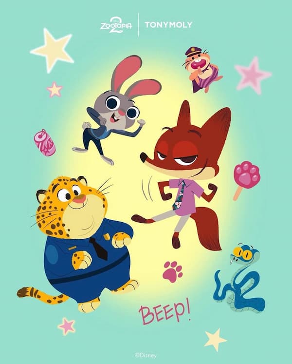 TONYMOLY✖️ズートピアコラボ商品