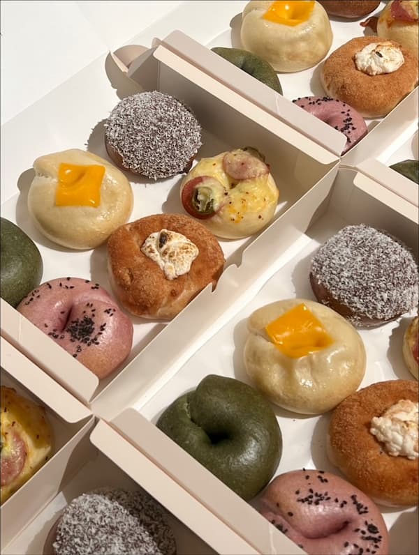 日本の韓国ベーグル