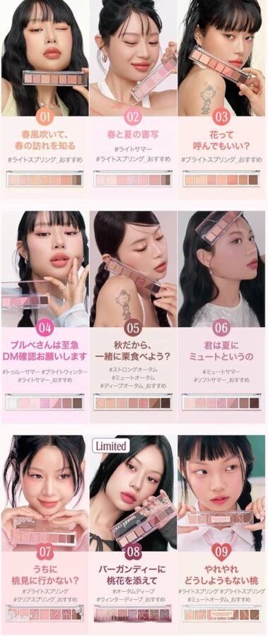 インク ポケット シャドウ パレット