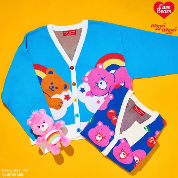 wiggle wiggle × Care Bearsコラボアイテム