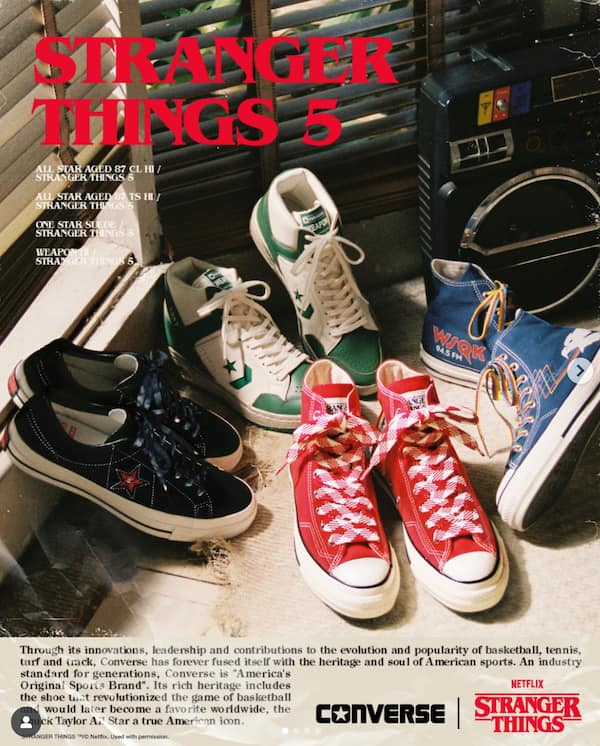 CONVERSE × STRANGER THINGS 5