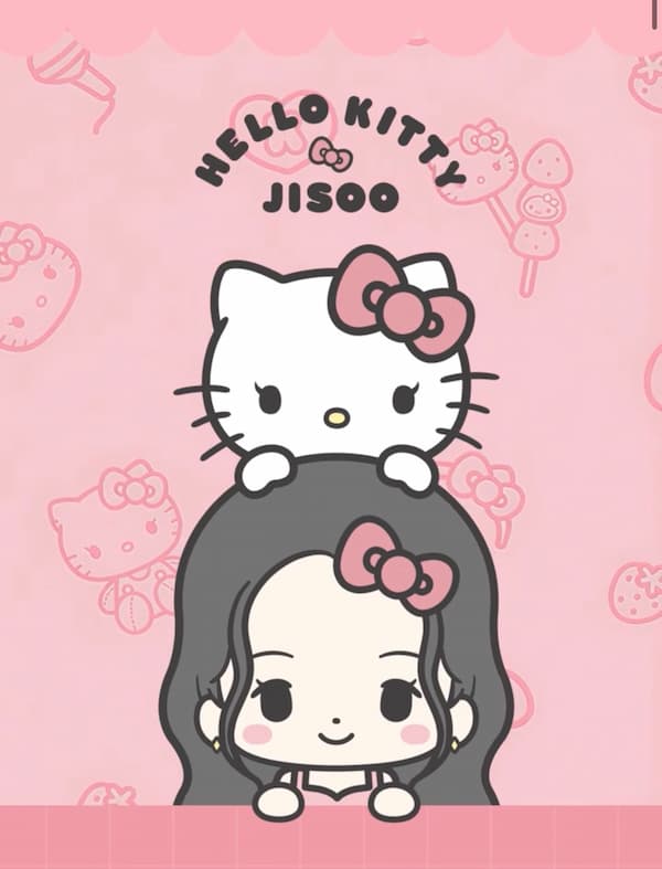 JISOO x Hello Kitty