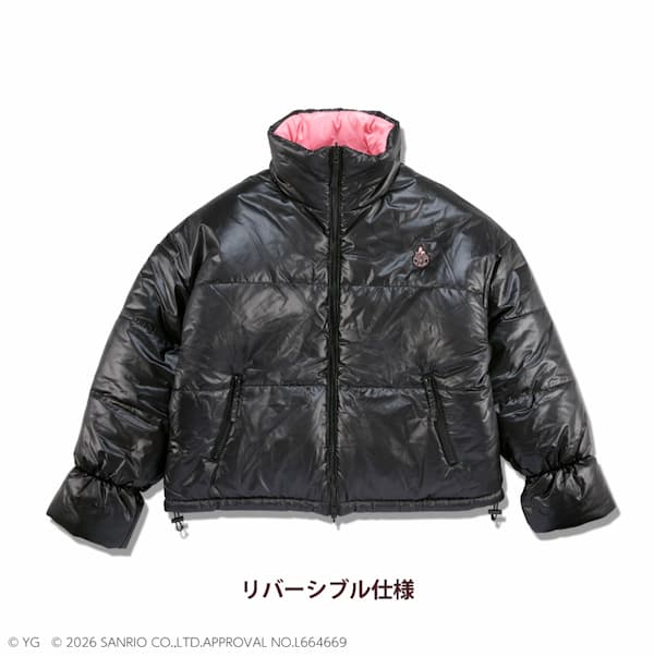 クロップドパフジャケット