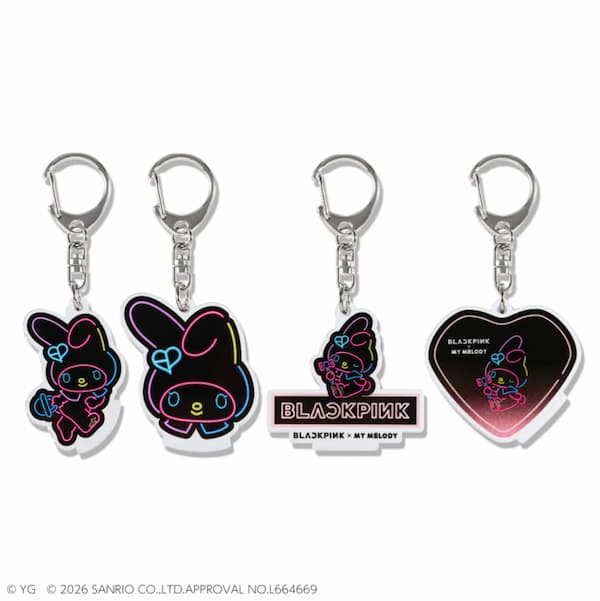 アクリルキーホルダー (NEON / ランダム全4種)