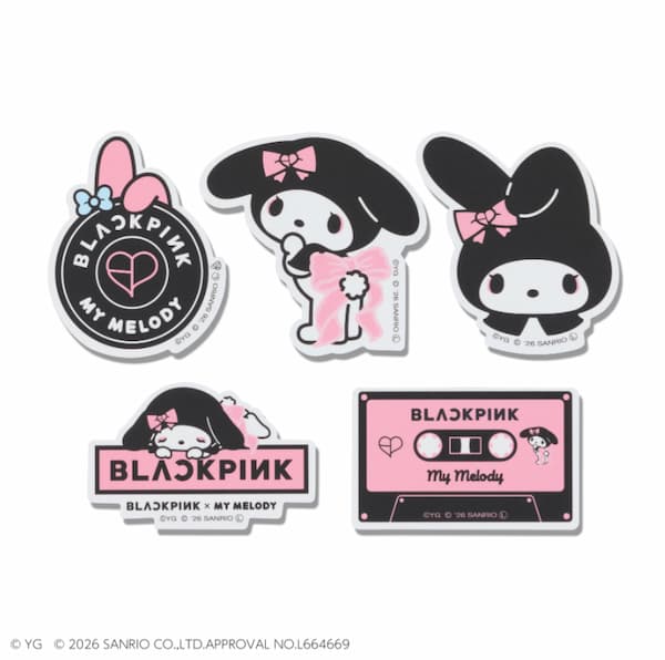 ステッカー (RIBBON / 5枚セット)