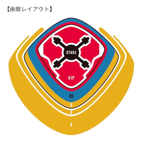 東京ドーム公演 座席