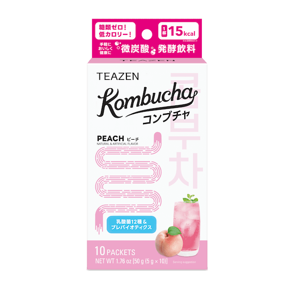 TEAZENコンブチャ ピーチ