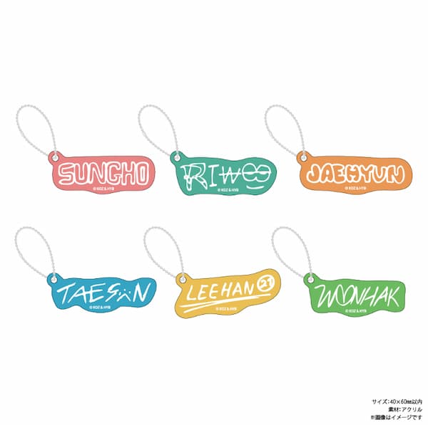 アクリルキーチェーン