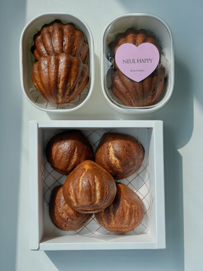 카페 늘해피 バター餅