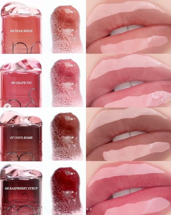 ジューシーフラッシュリップオイル カラバリ