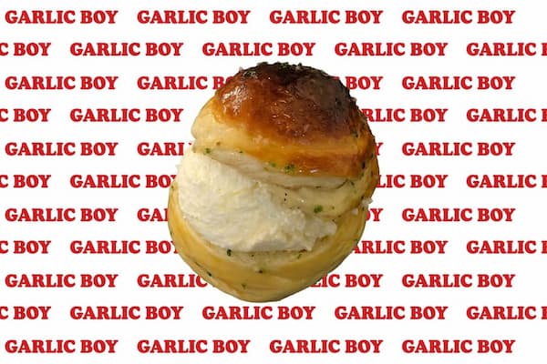 ソフトクリーム ガーリックブレッド