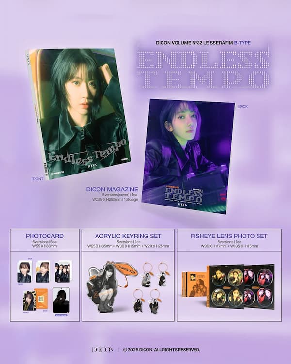 DICON VOLUME N°32 LE SSERAFIM