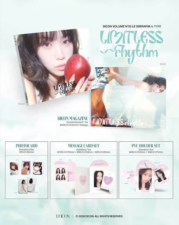 DICON VOLUME N°32 LE SSERAFIM