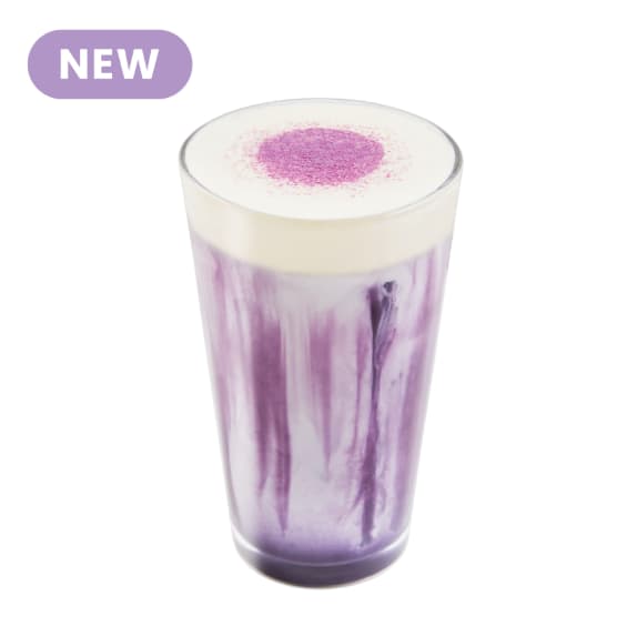 CREAM UBE LATTE