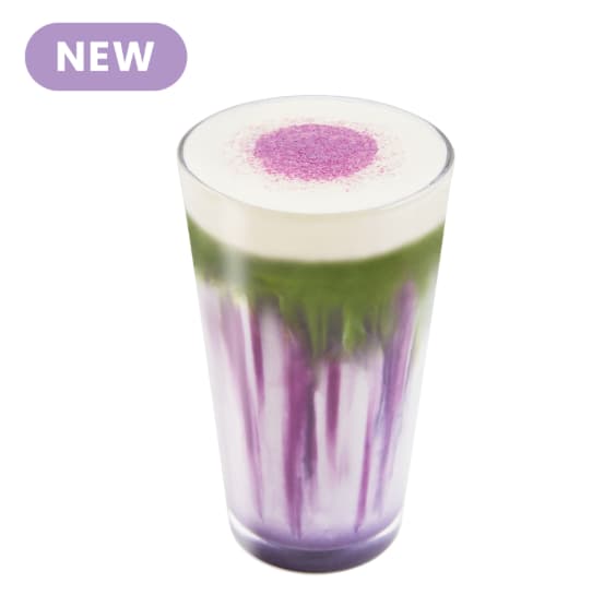 CREAM UBE MATCHA LATTE