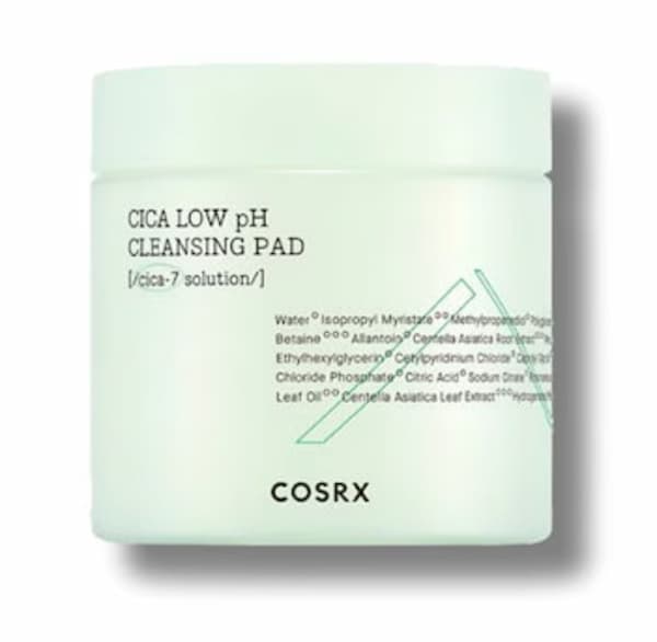 COSRX｜ピュアフィット シカ弱酸性クレンジングパッド