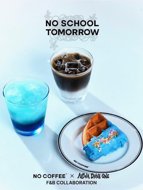 NO COFFEE × ALPHA DRIVE ONE
