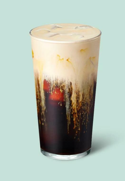シーソルト キャラメル コールドブリュー