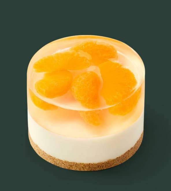 みかんゼリー チーズケーキ