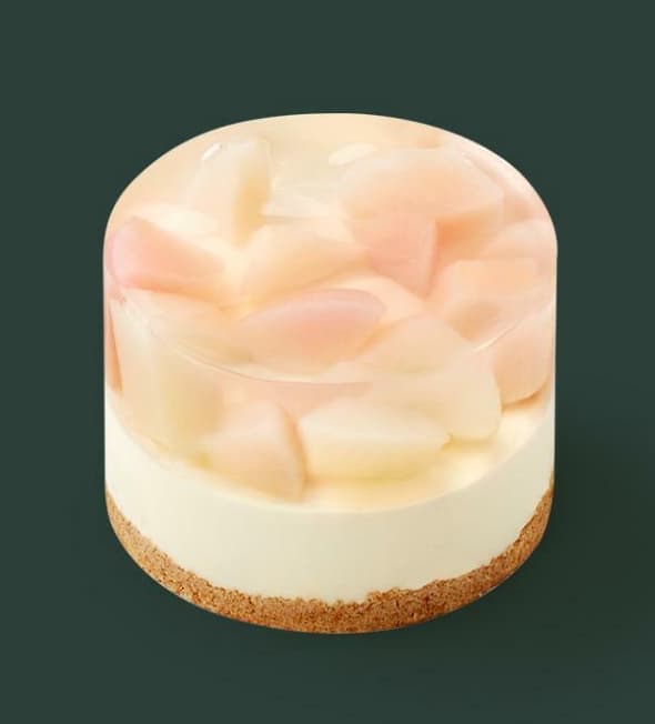 ピーチゼリー チーズケーキ