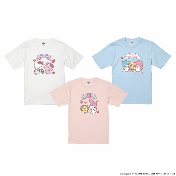チェゴシム×サンリオキャラクターズ　Tシャツ