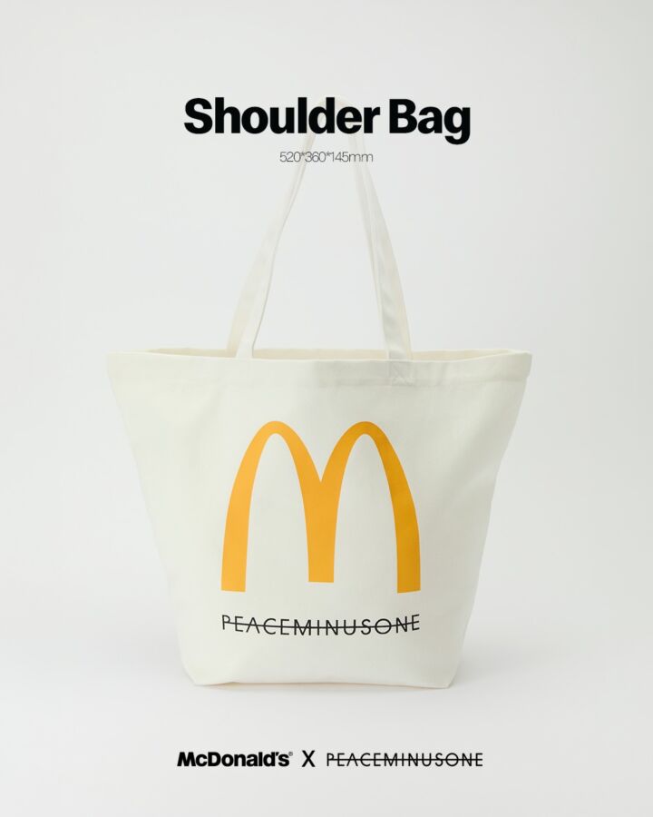 McDonald’s × PEACEMINUSONE ショルダーバッグ